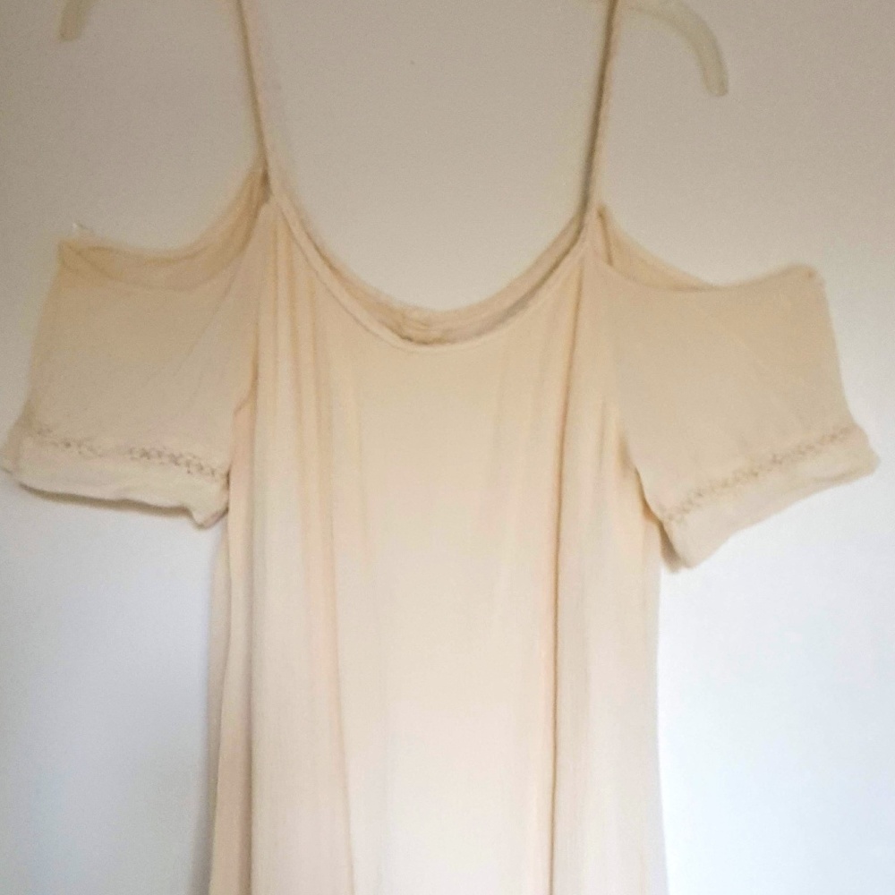 Black Swan Cold Shoulder Boho Dress